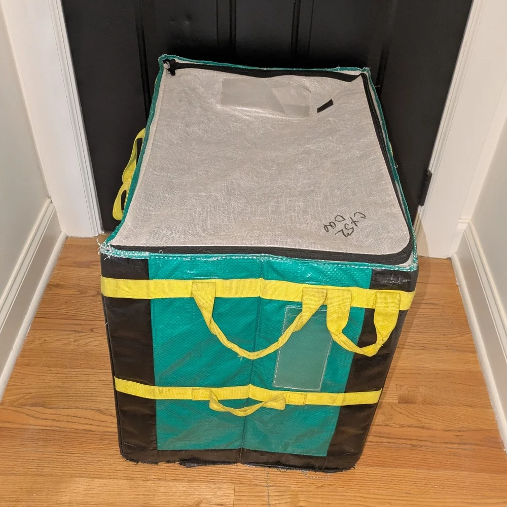 ❤ Giant zippered tote bag, xl storage bag